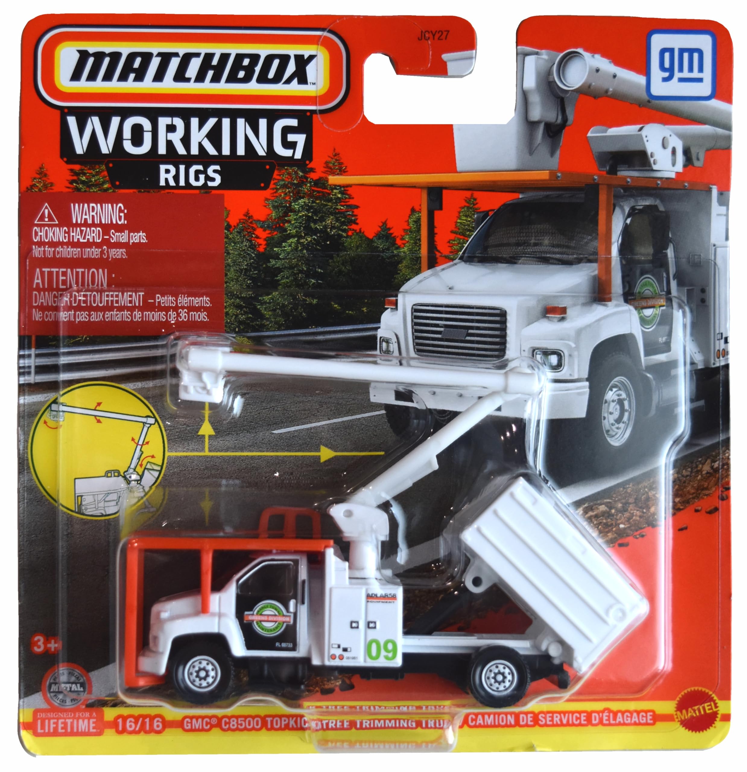 Matchbox GMC C8500 Topkick Tree Trimming Truck, Working Rigs 16/16